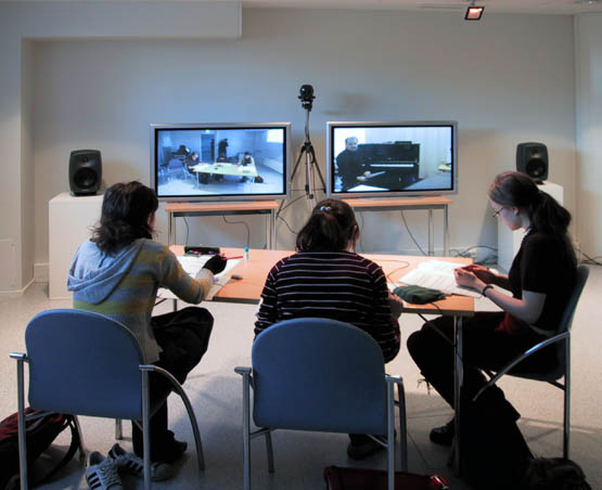 Videoconference room at Kuhmo Arts Centre